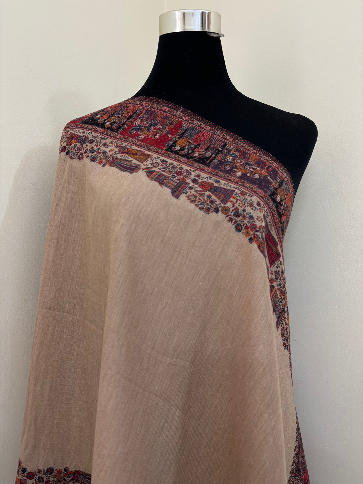 Kani Fine Semi Pashmina stole