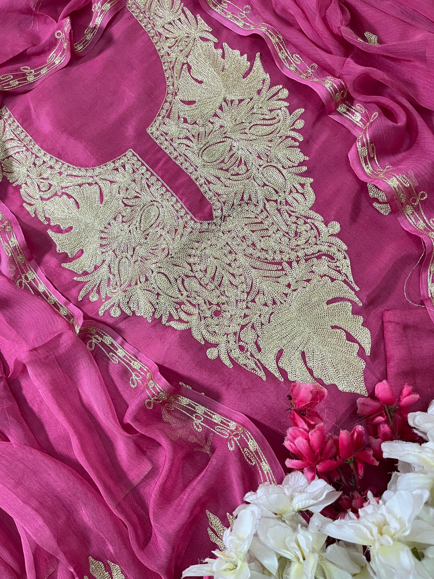 Sanam’ Silk Tilla Kashmiri Suit