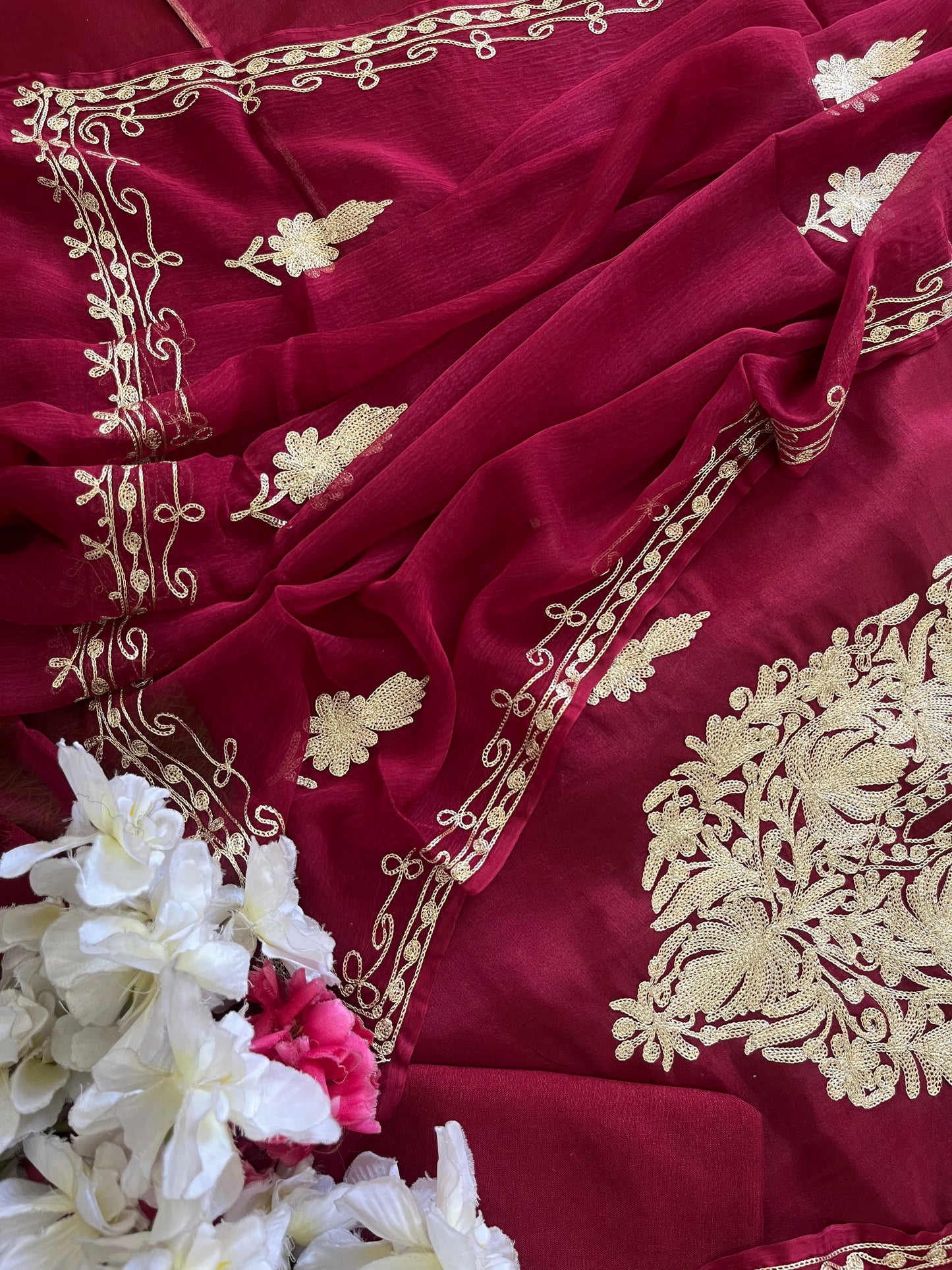 Sanam’ Silk Tilla Kashmiri Suit