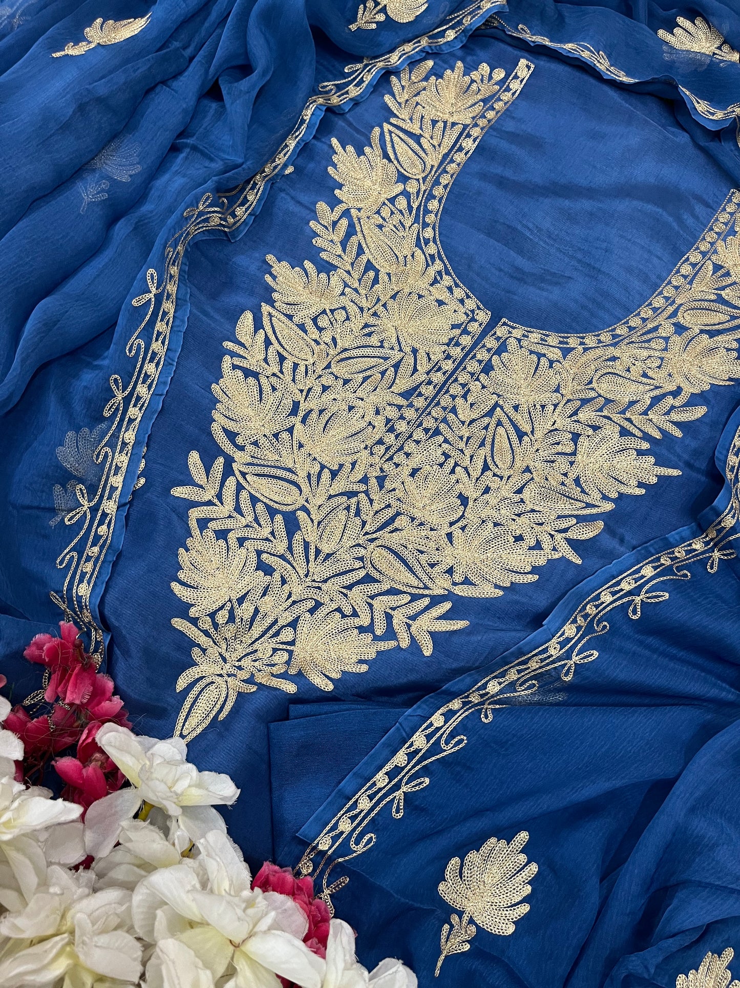 Sanam’ Silk Tilla Kashmiri Suit