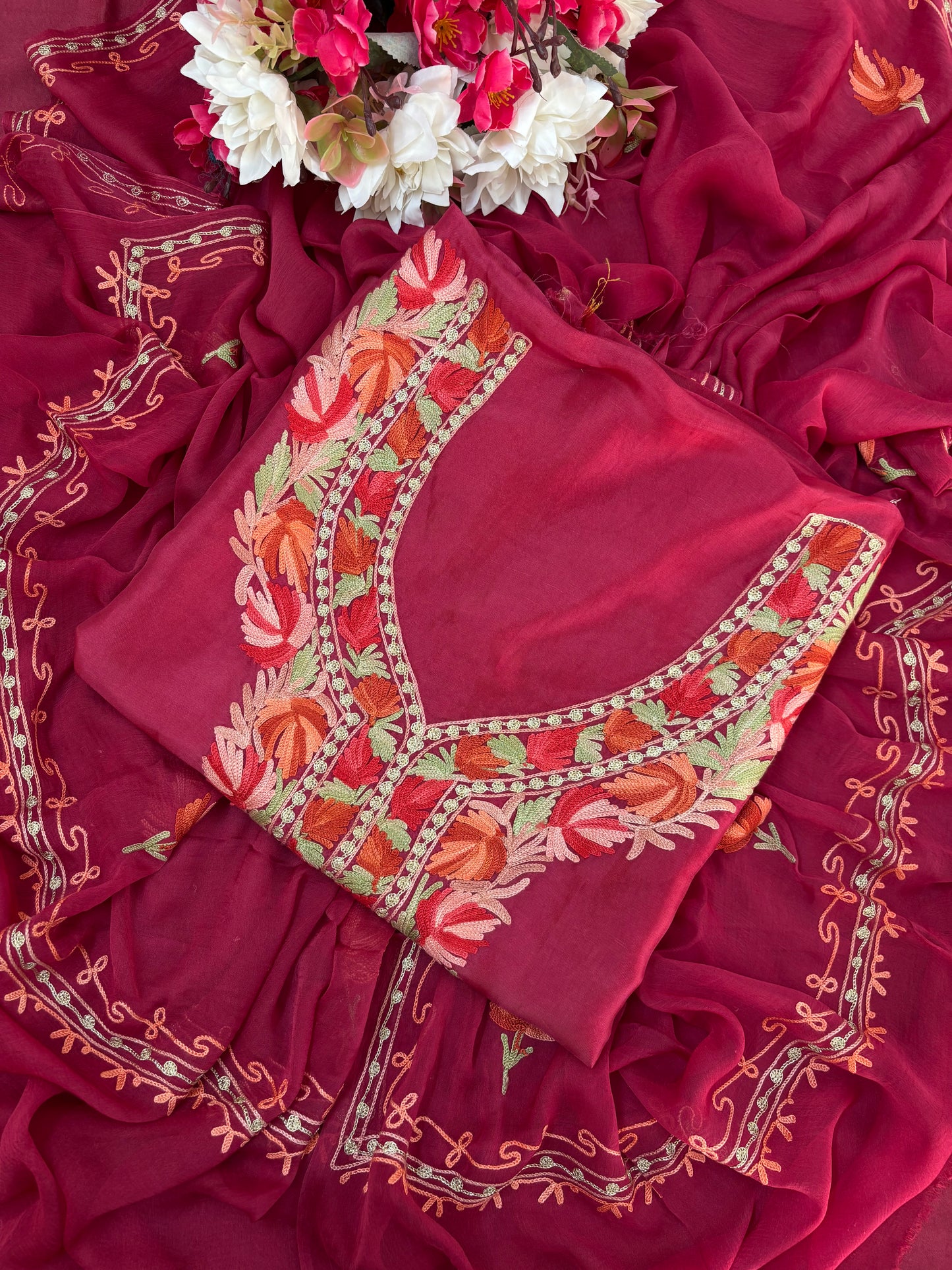 Opada Silk Kashmiri Suit