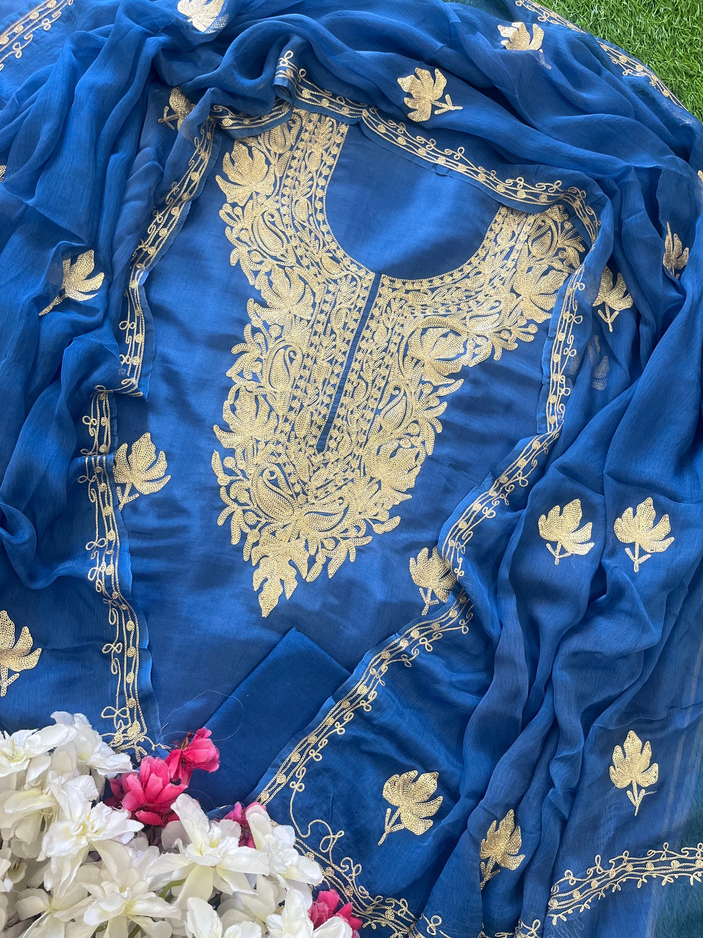 Sanam’ Silk Tilla Kashmiri Suit