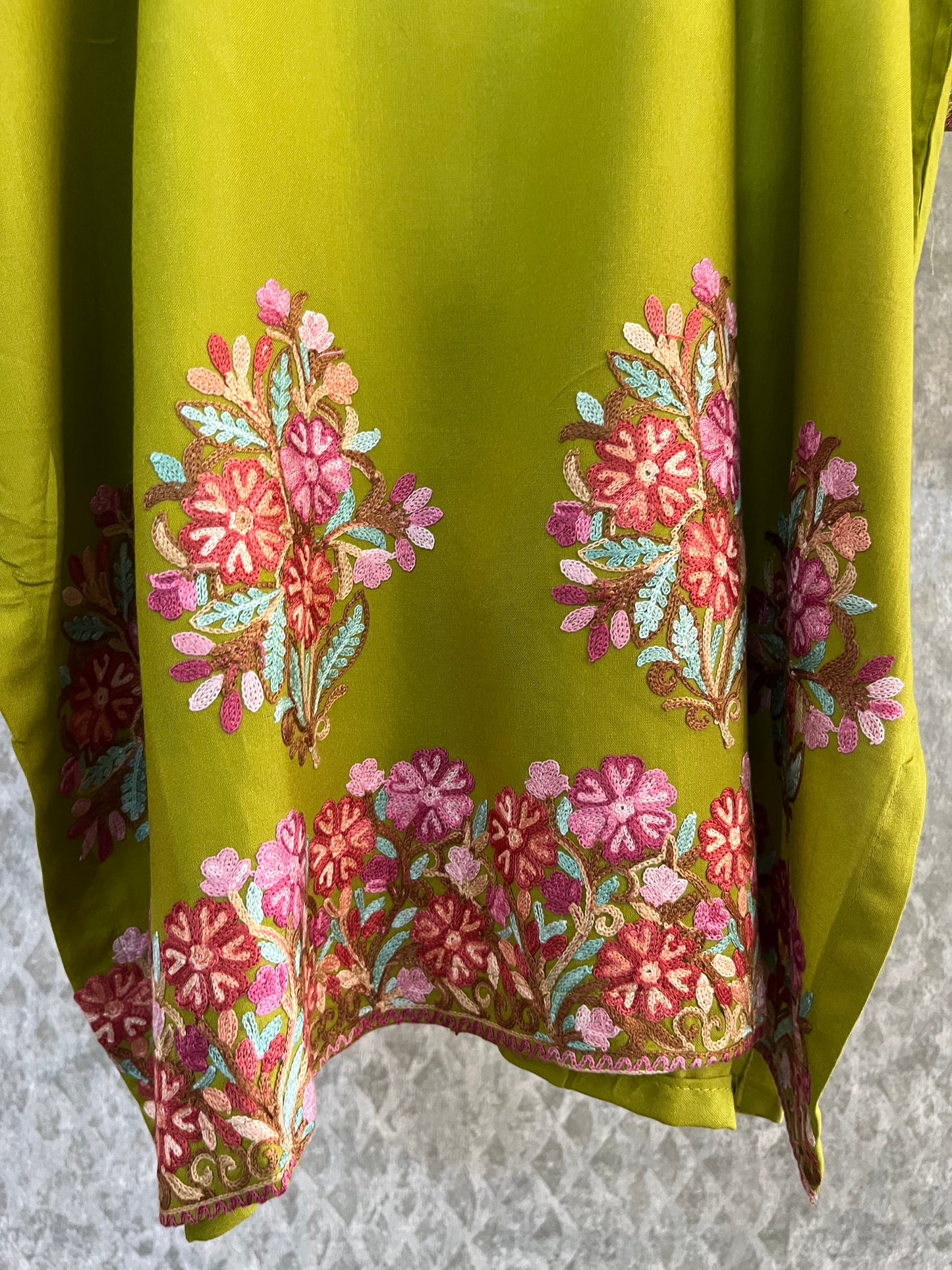Heena Green Cotton Stitched Co-ord Set with dupatta (46)