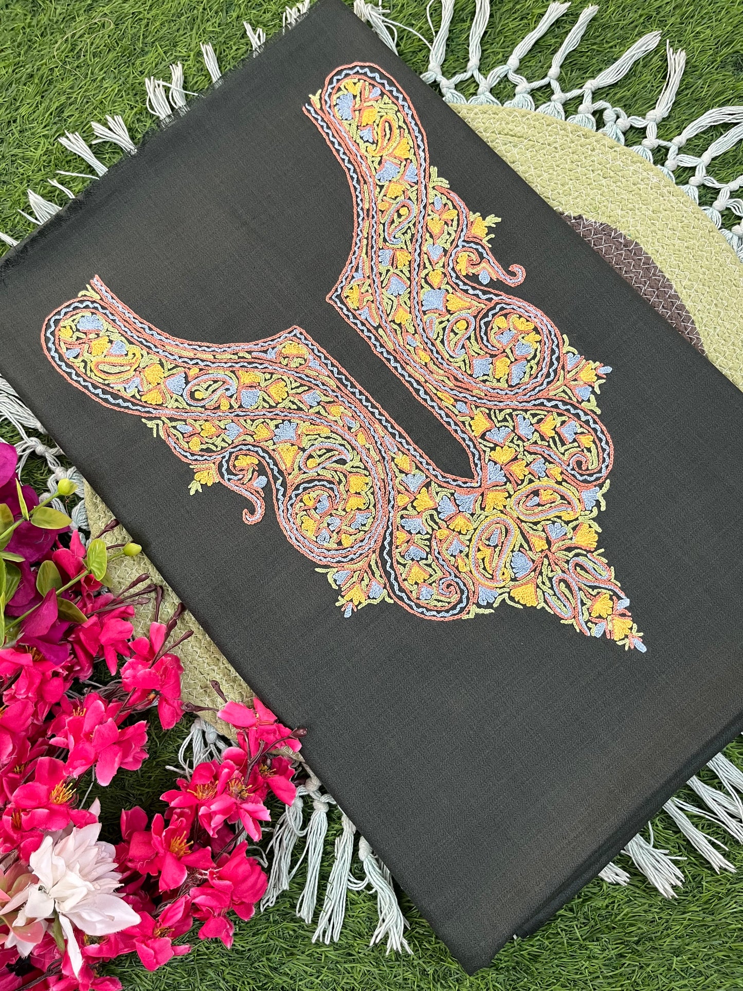Cotton Two Piece Suit (Hand Embroidered)