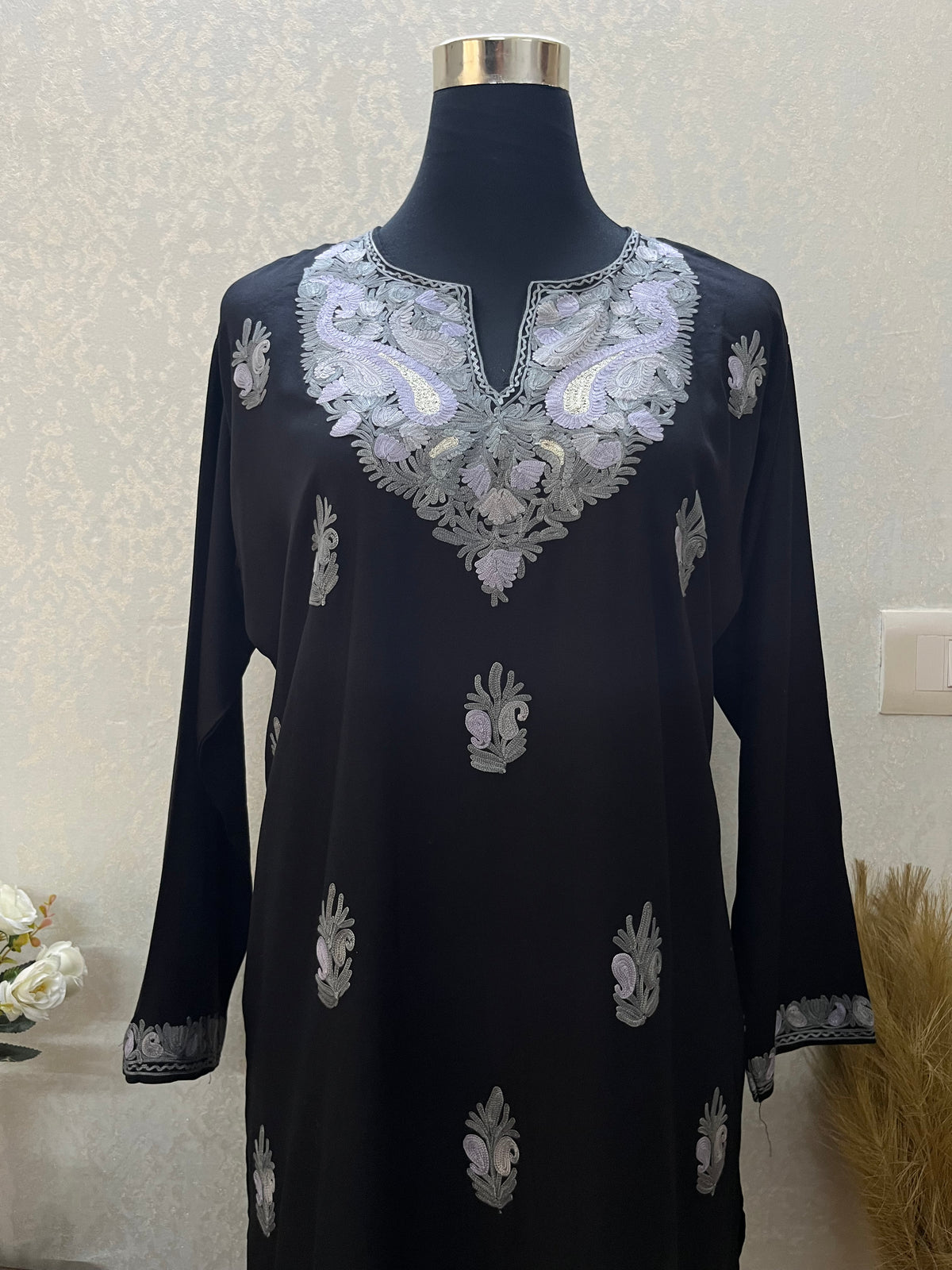 Black Cotton Cord Set (42)