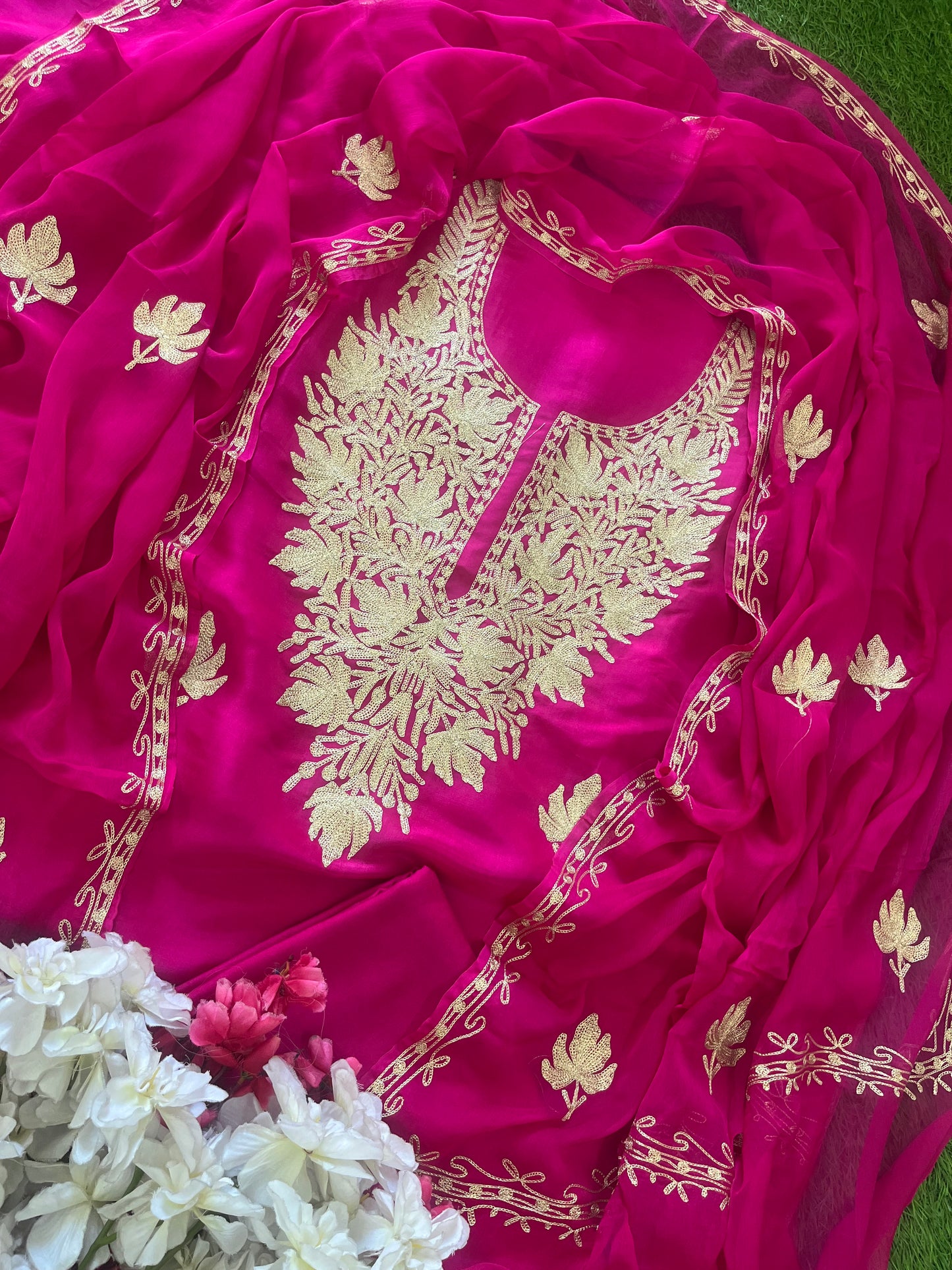 Sanam’ Silk Tilla Kashmiri Suit