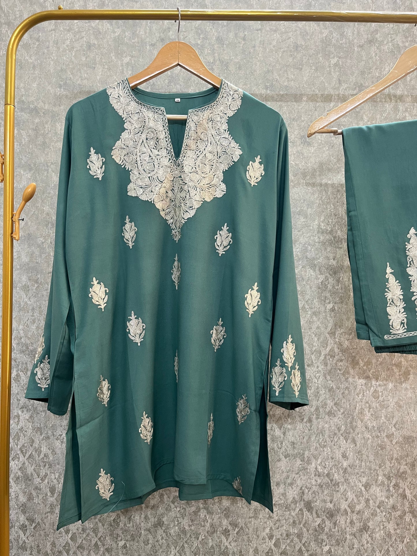 Soft Blue Cotton Cord Set (42)