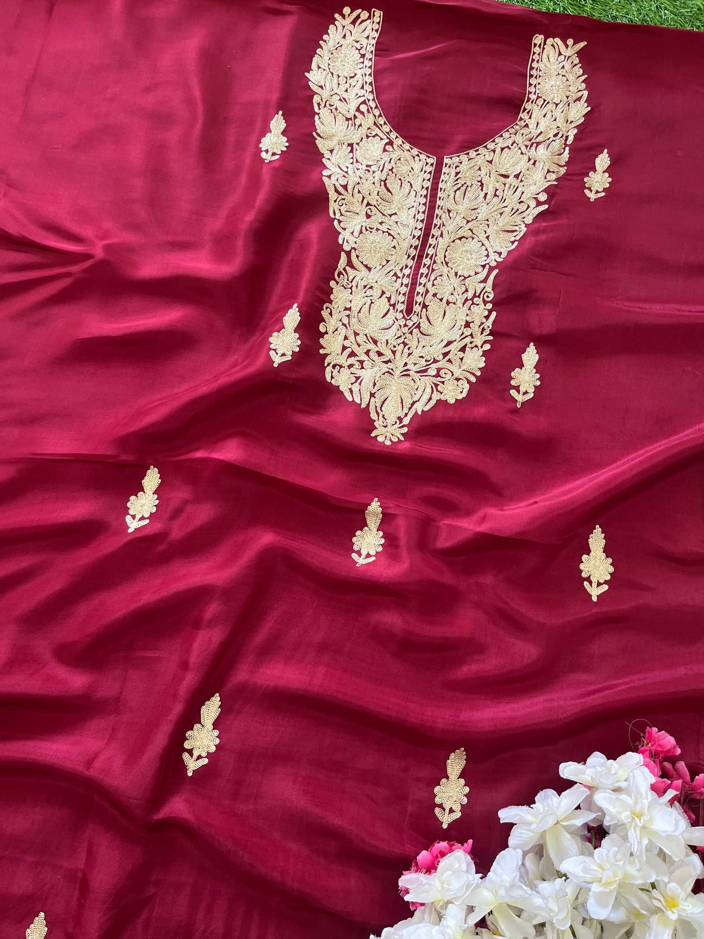 Sanam’ Silk Tilla Kashmiri Suit