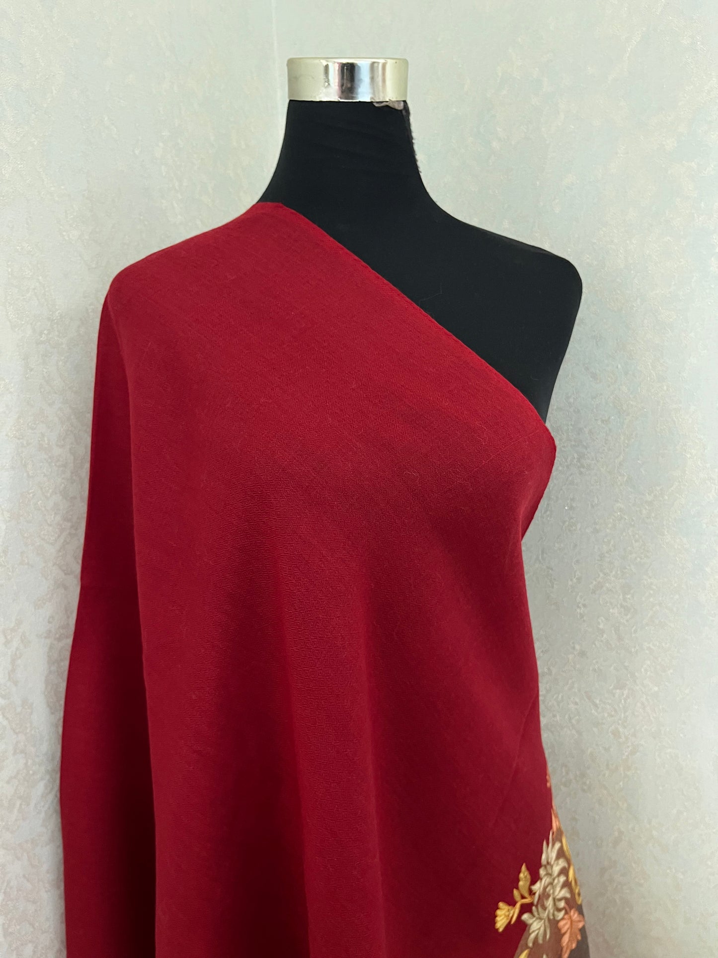 Fine Wool Kashmiri Embroidered stole