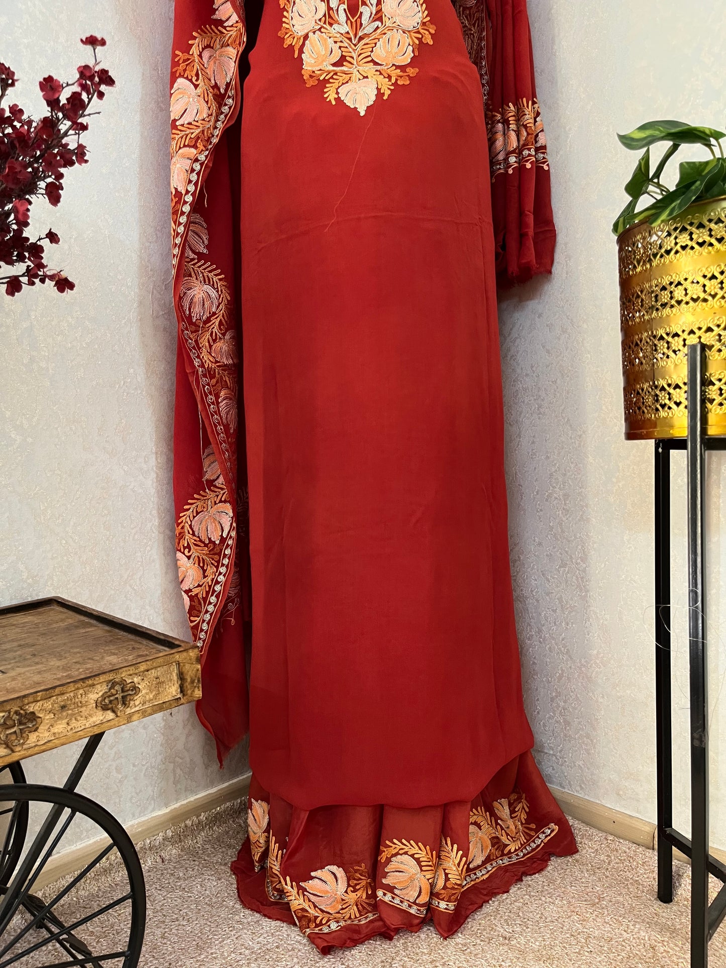 Pure Georgette Kashmiri Suit