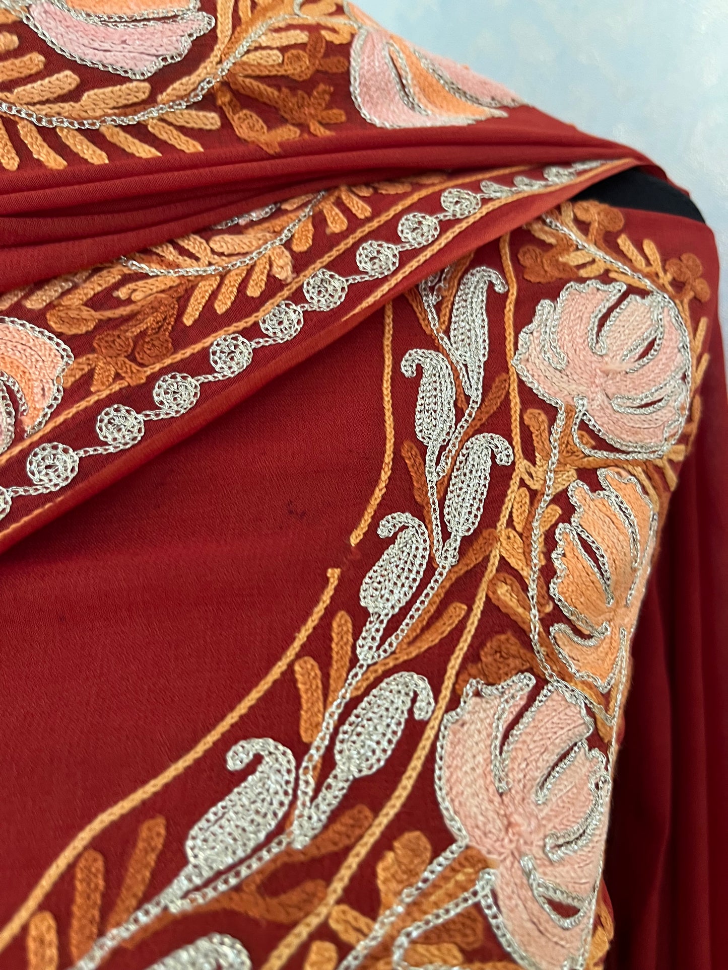 Pure Georgette Kashmiri Suit