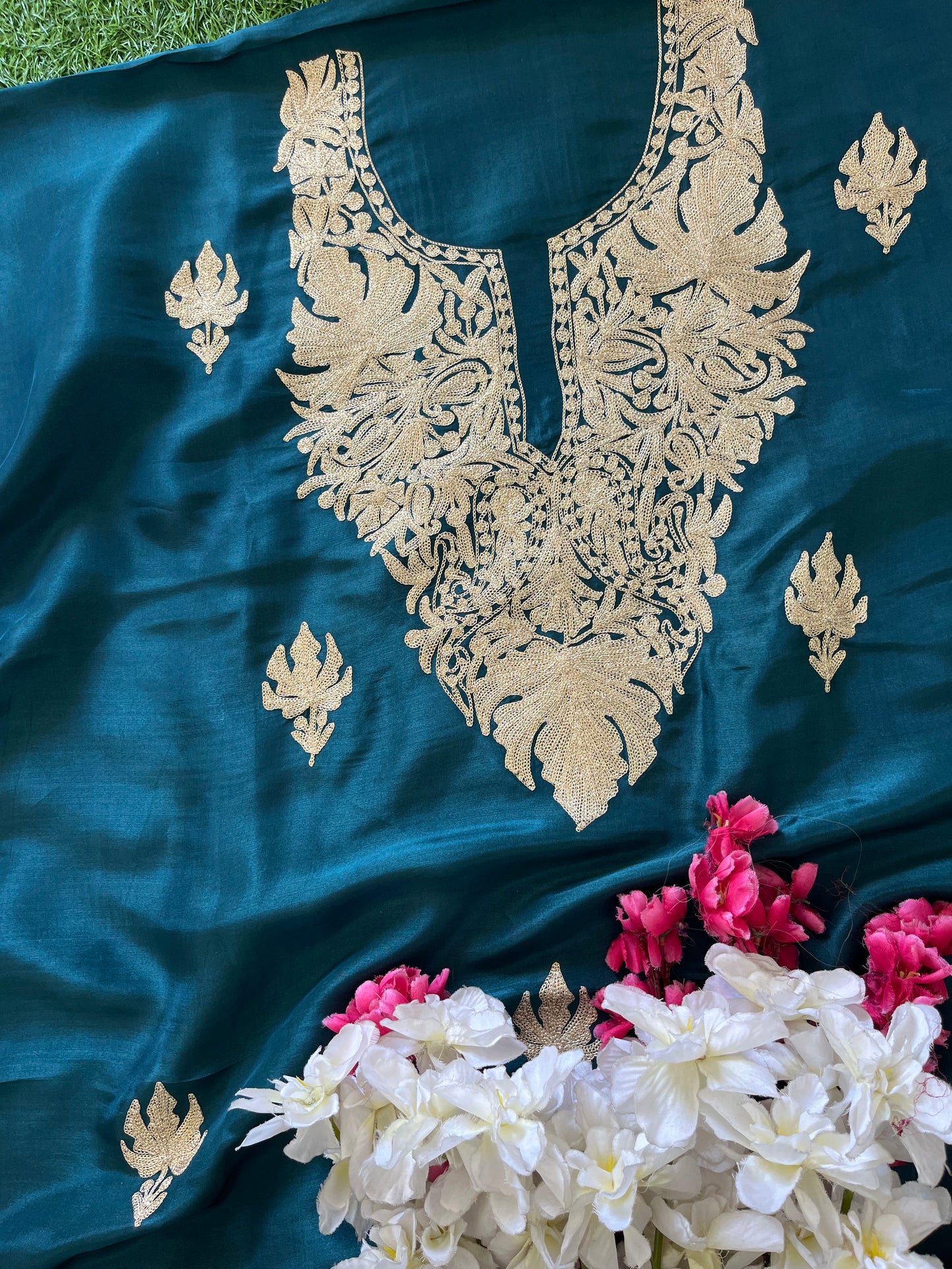 ‘Sanam’ Silk Tilla Kashmiri Suit