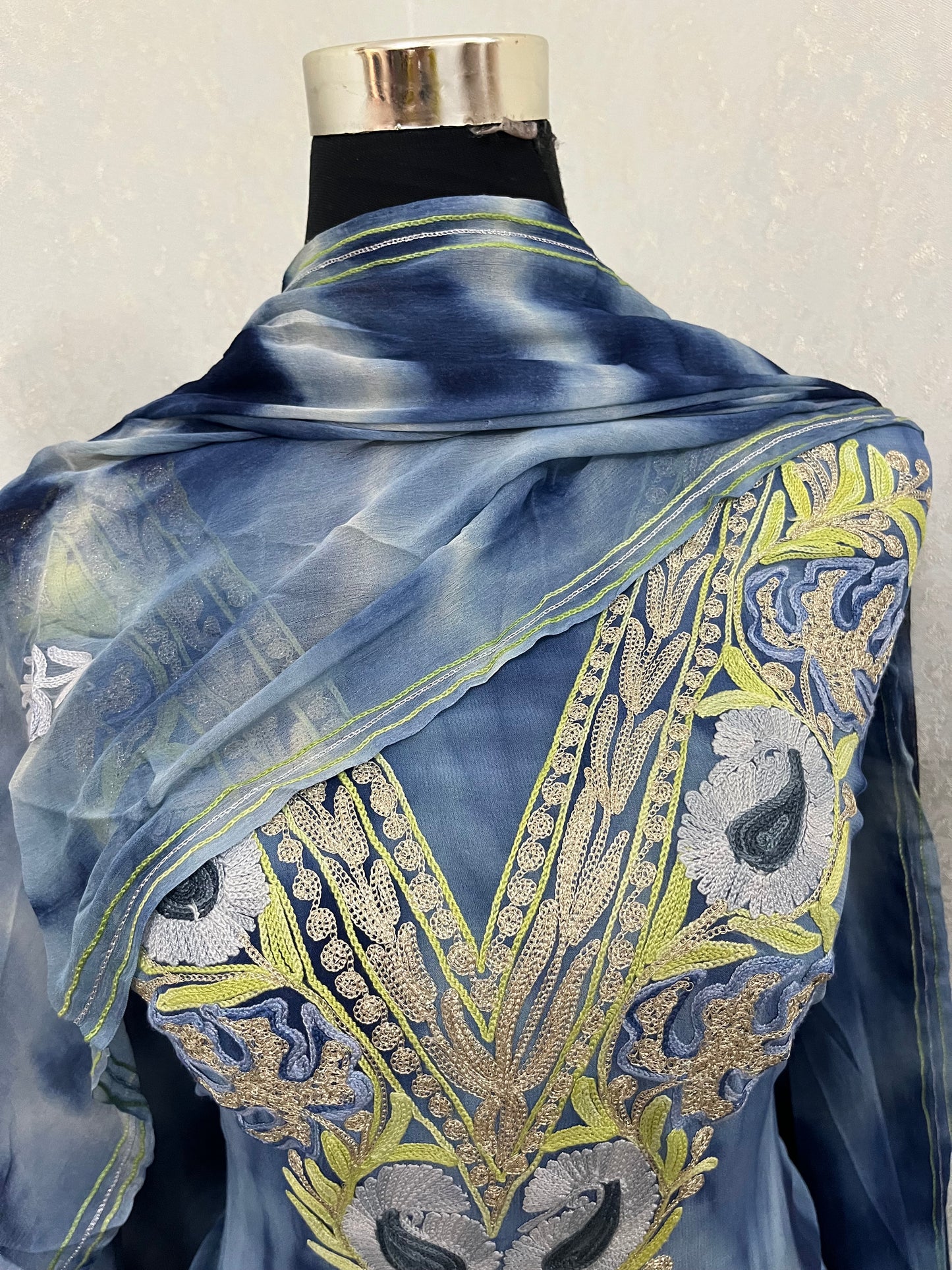 Pure Georgette Ty Dy Kashmiri Suit