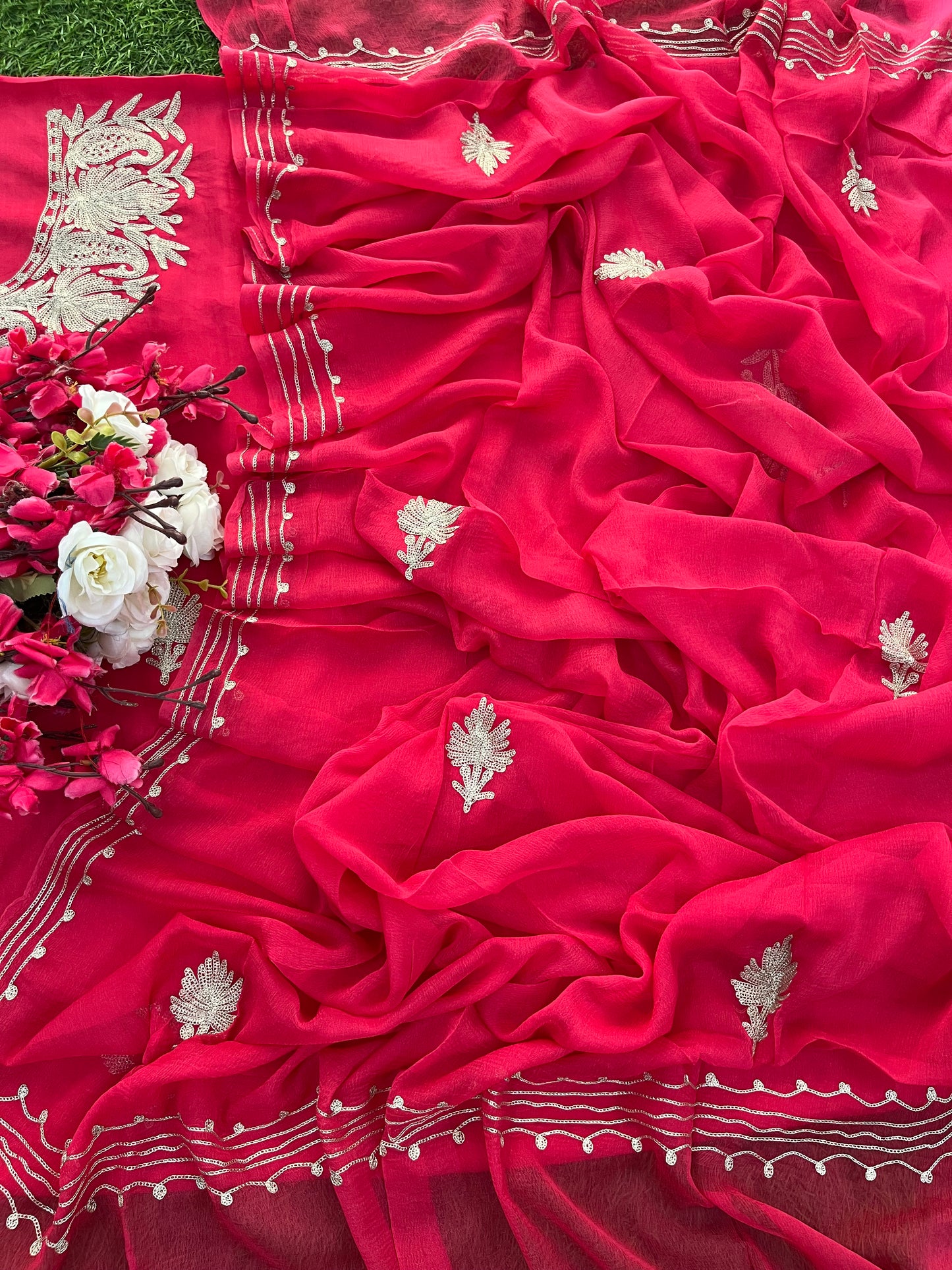 Silk Tilla Kashmiri Suit