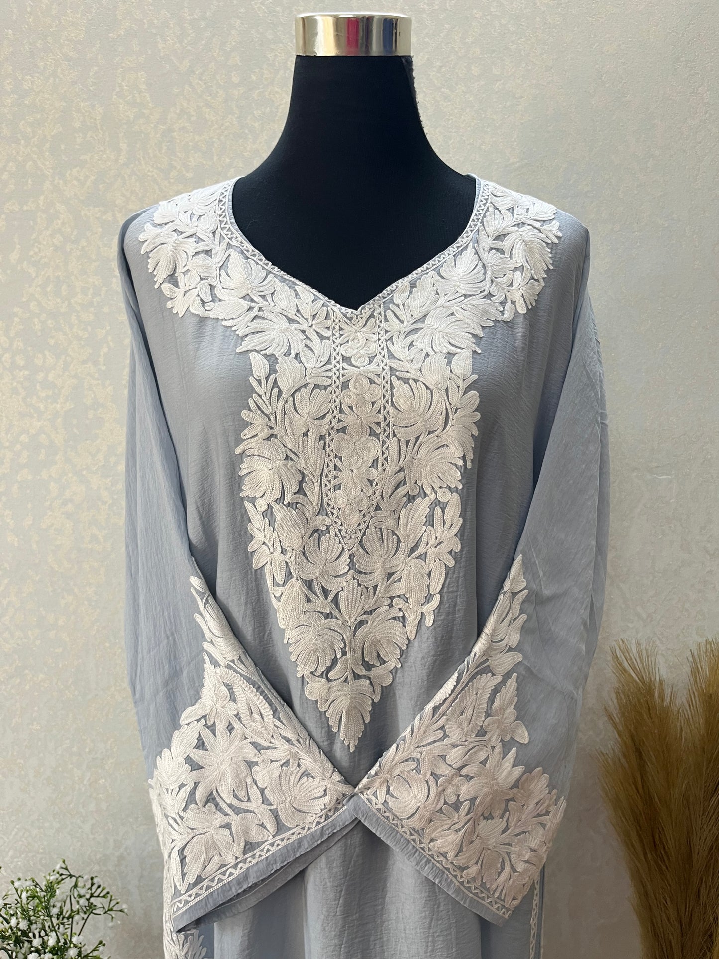 English Grey Cotton Cord Set Size(42)