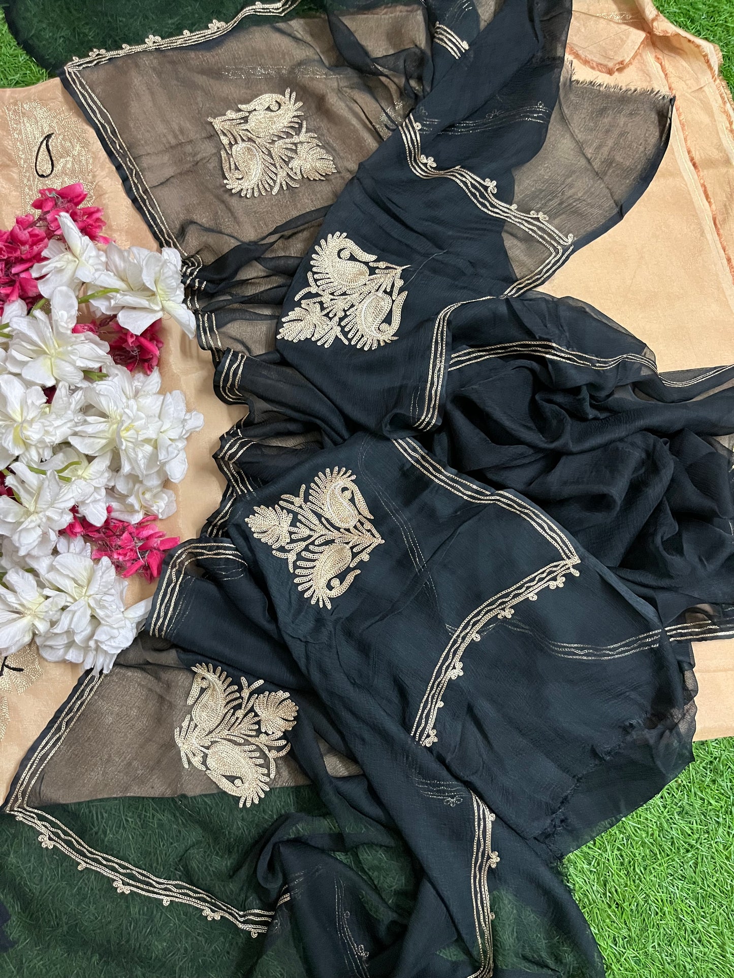 Silk Tilla Suit