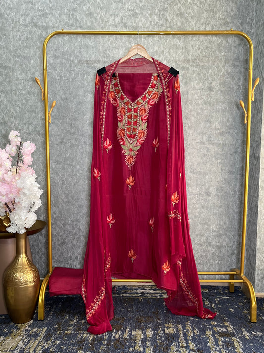 Opada Silk Kashmiri Suit