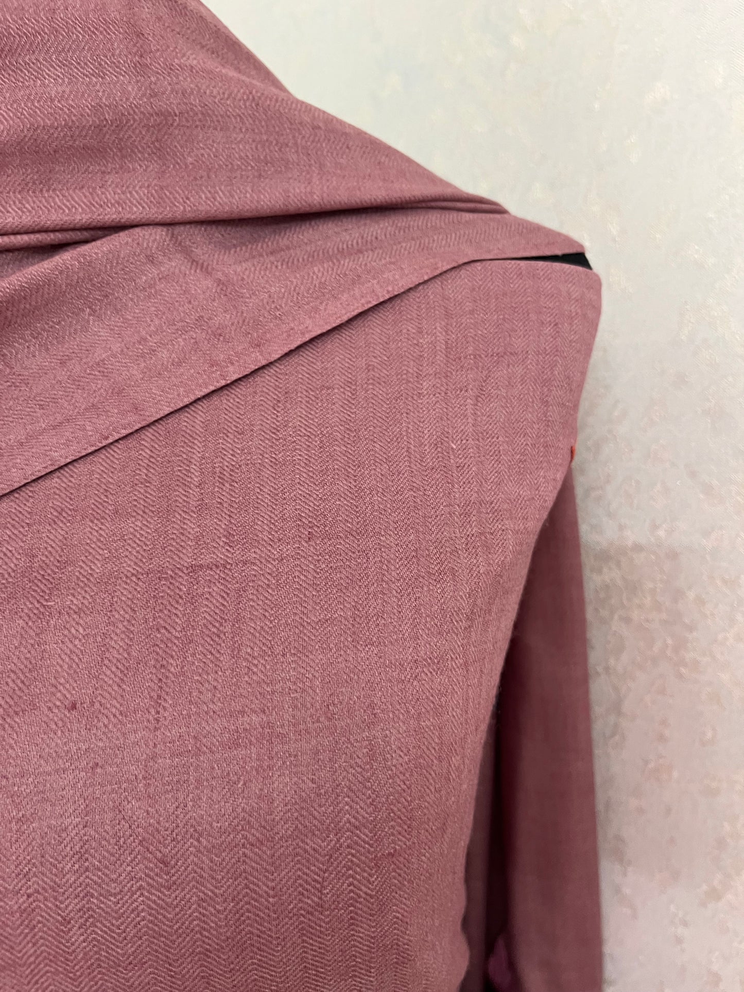 Onion Pink Fine Wool Kashmiri Suit