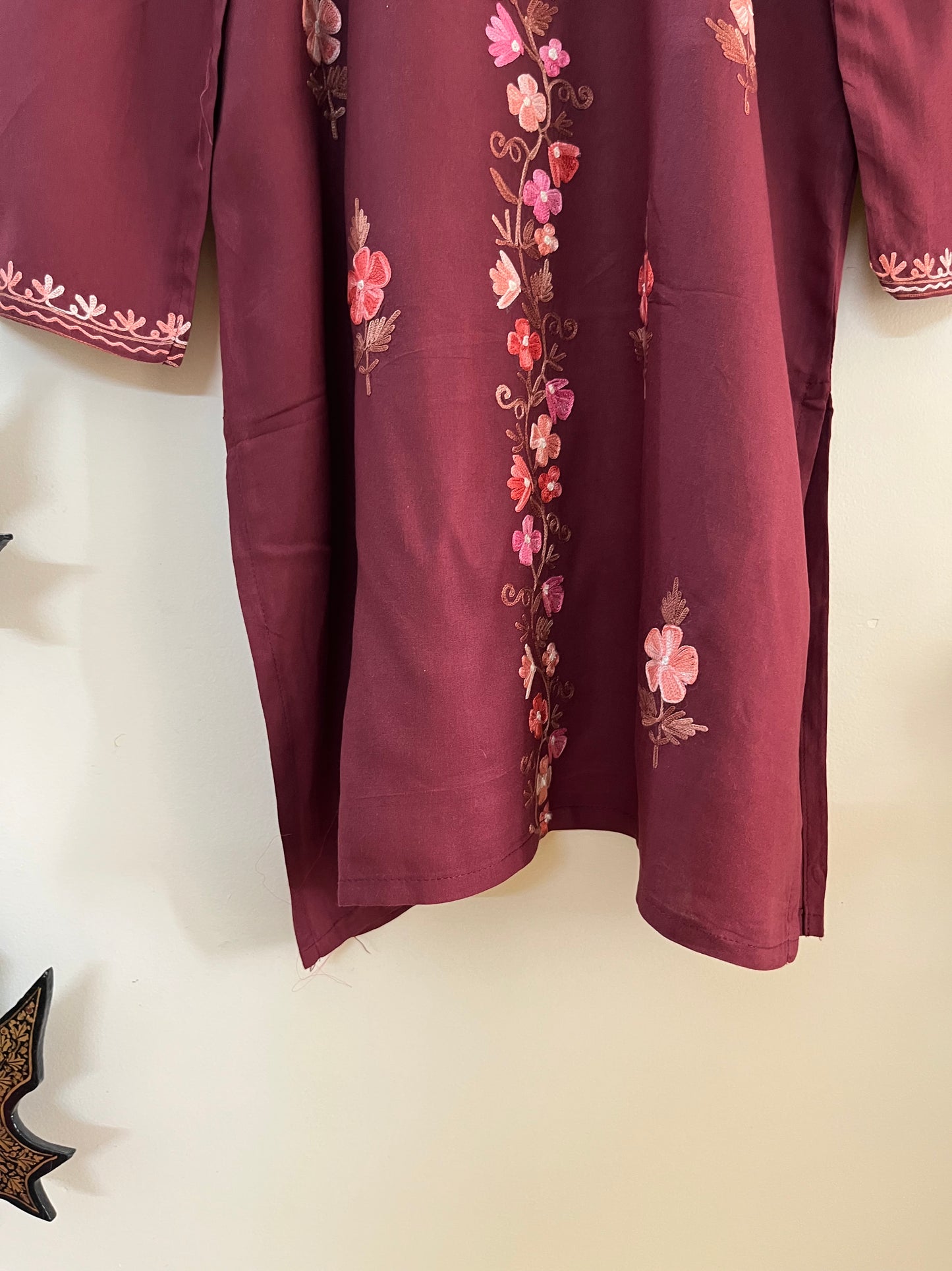 Coffee Cotton Cord Set (Free Size/ XL)