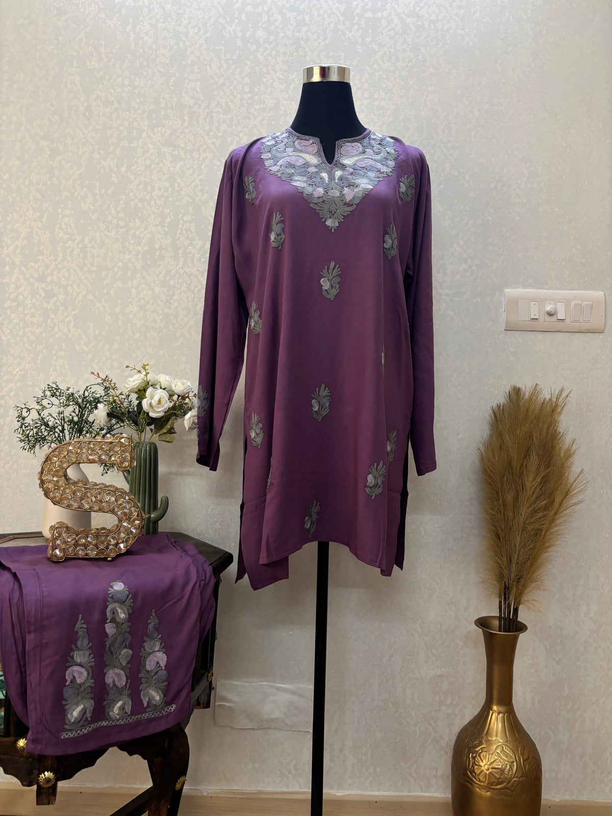 Lilac Cotton Cord Set