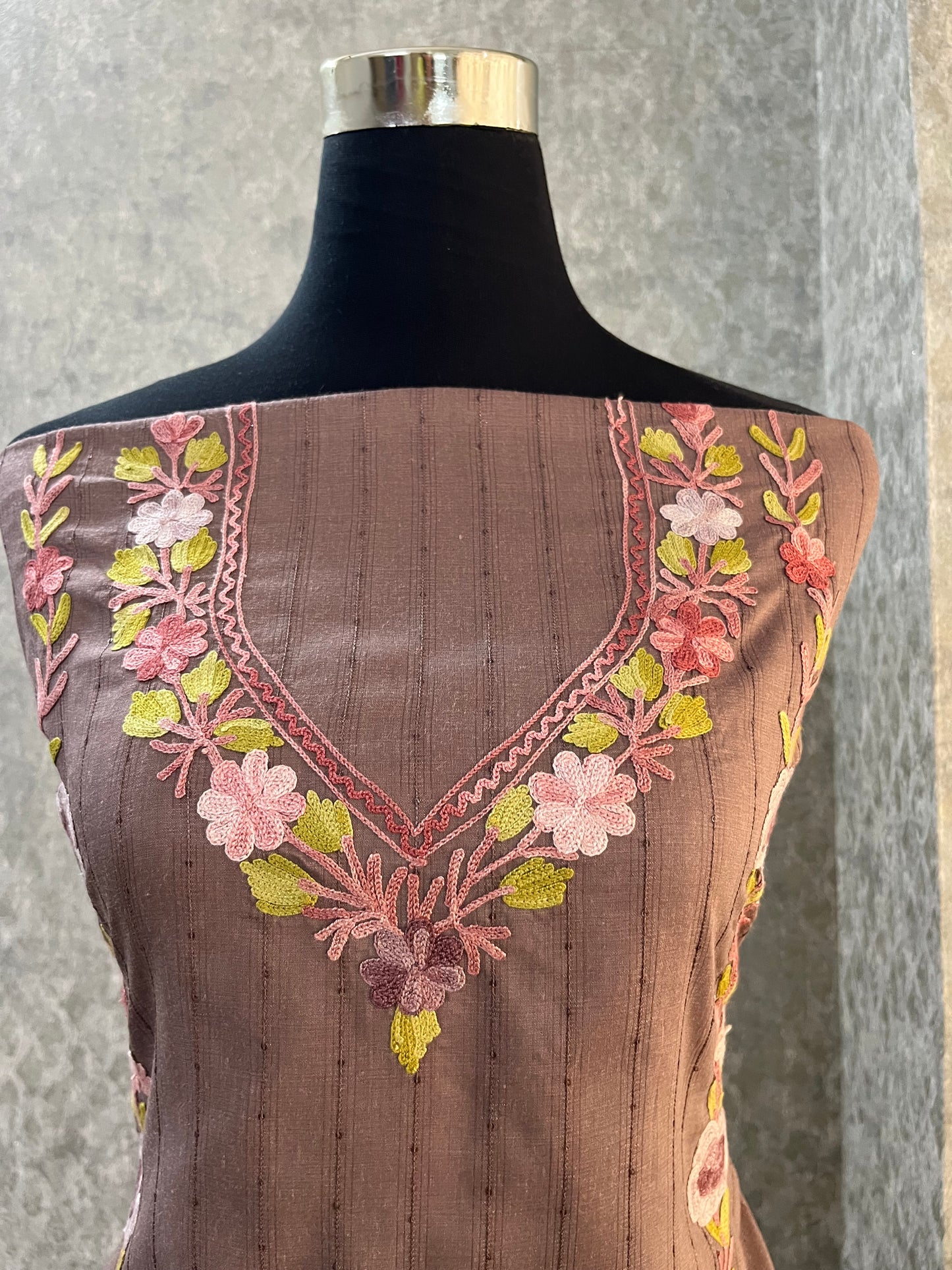 Ash Cotton Unstitched Co-ord Set