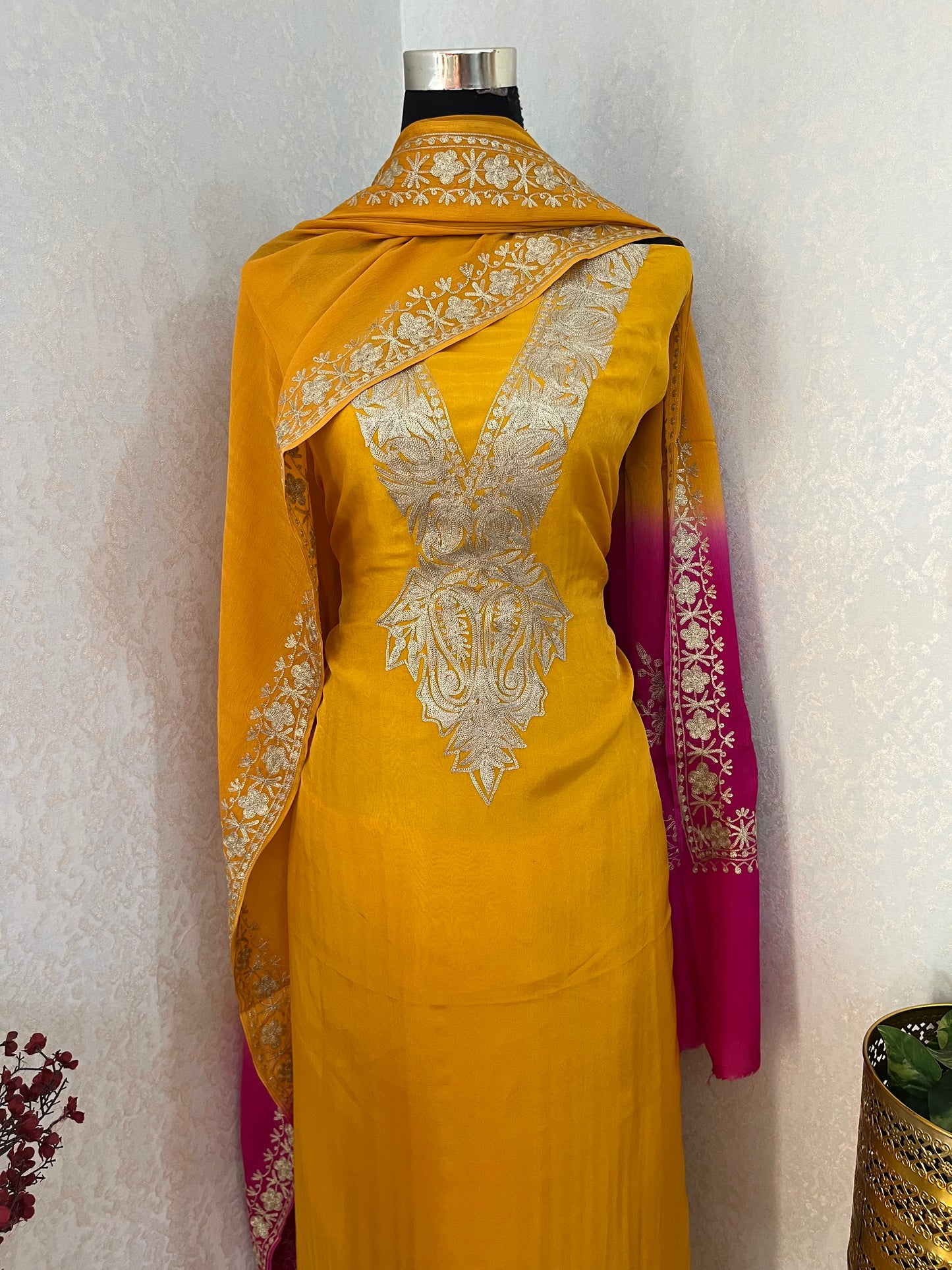 Sanam Silk Kashmiri Suit