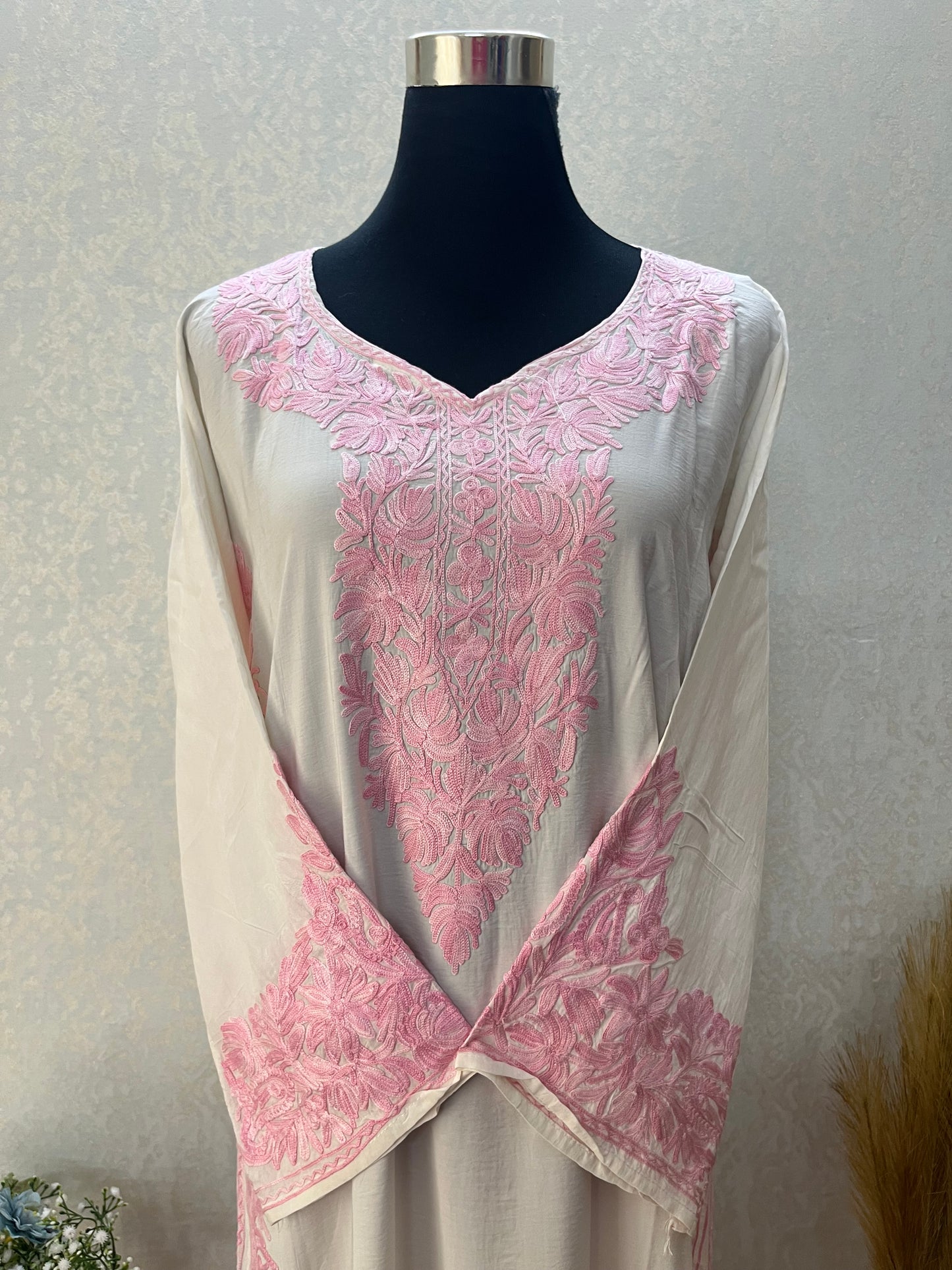 Off White Cotton Cord Set Size(40)