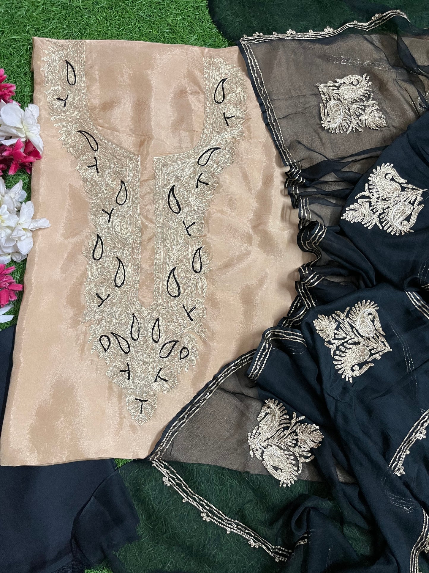 Silk Tilla Suit