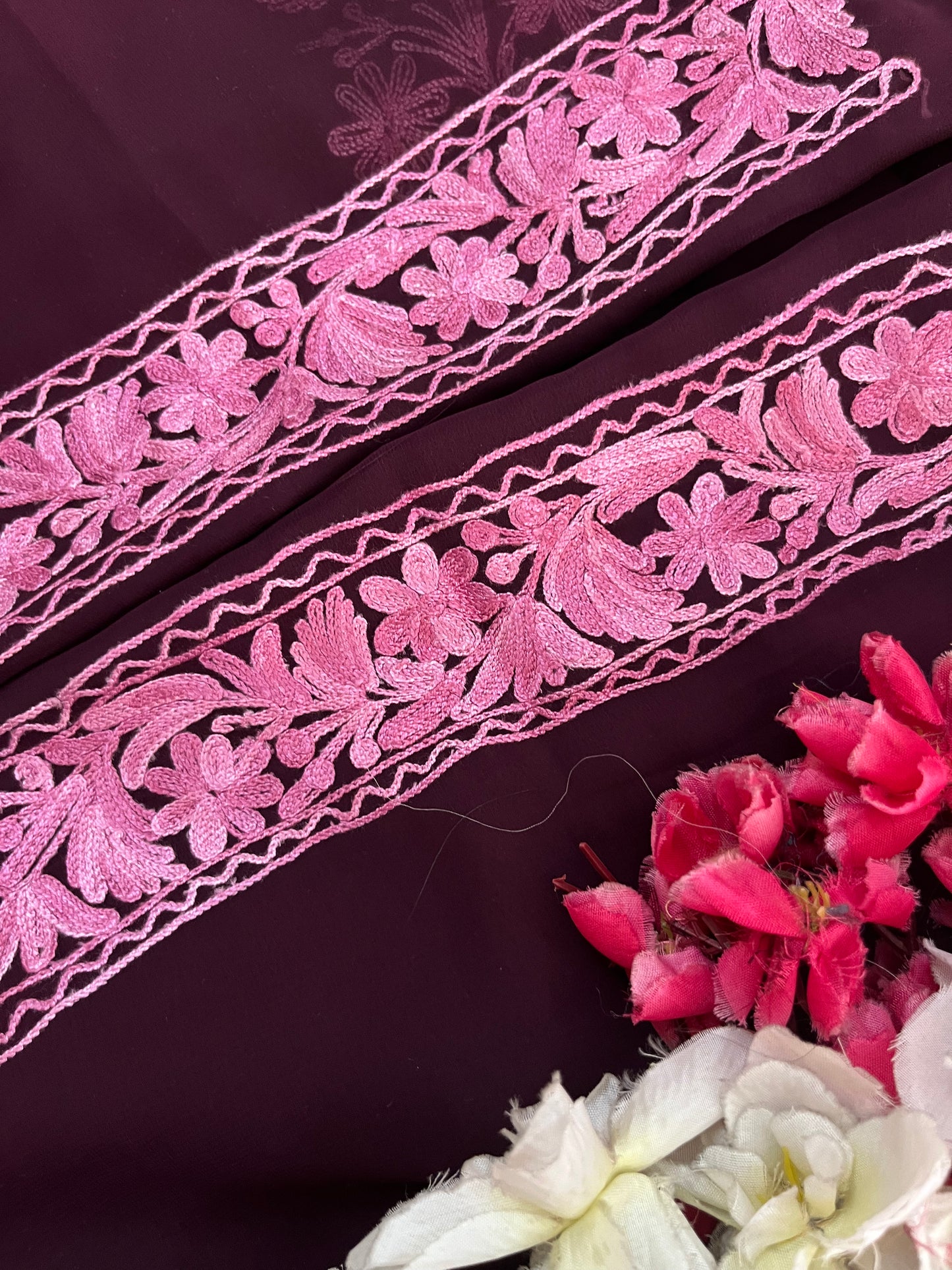 Coke Georgette Kashmiri Suit