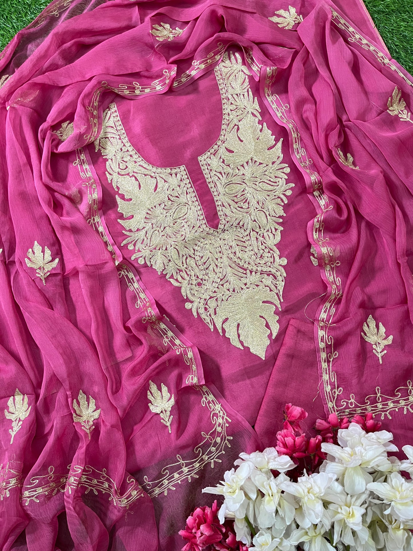 Sanam’ Silk Tilla Kashmiri Suit