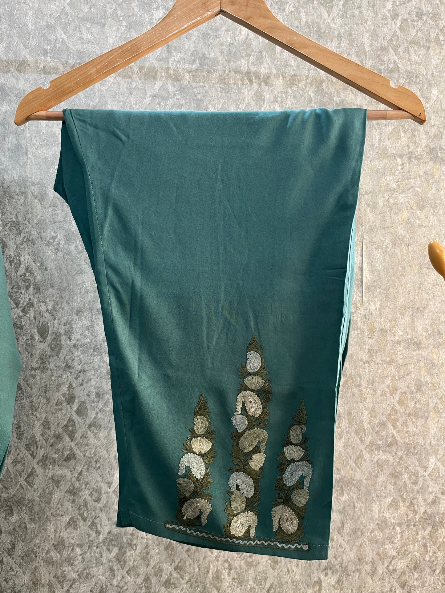 Green Cotton Cord Set  Size(42)