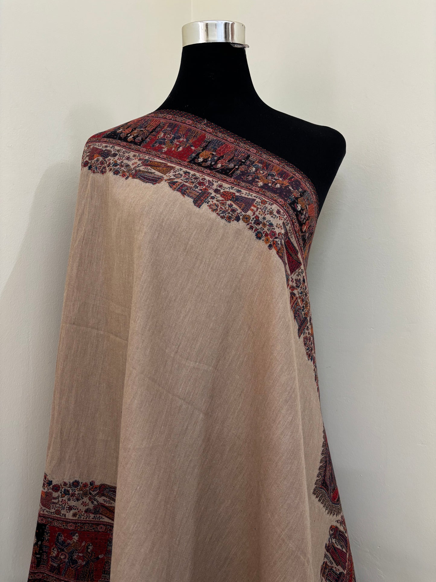 Kani Fine Semi Pashmina stole