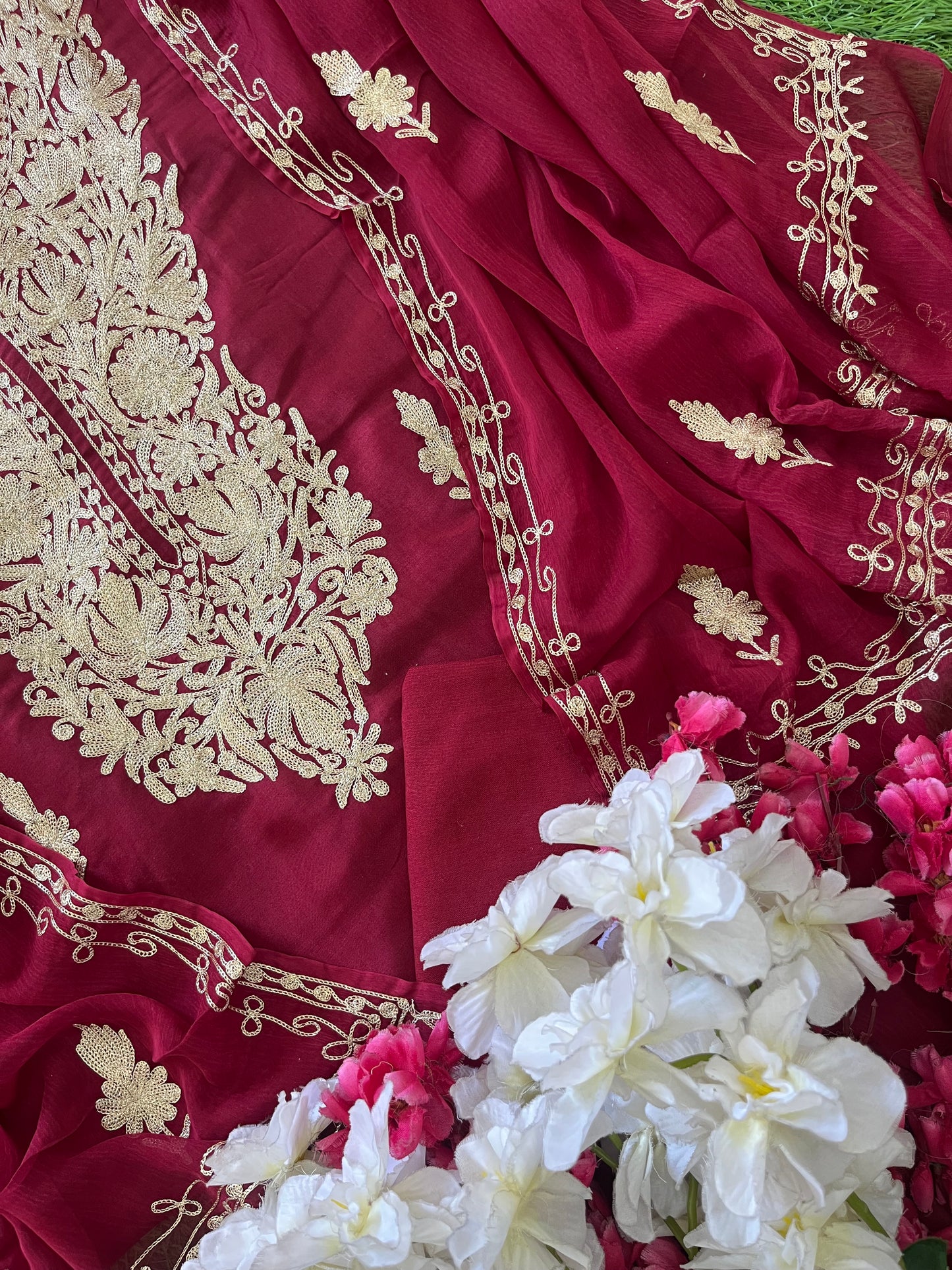 Sanam’ Silk Tilla Kashmiri Suit