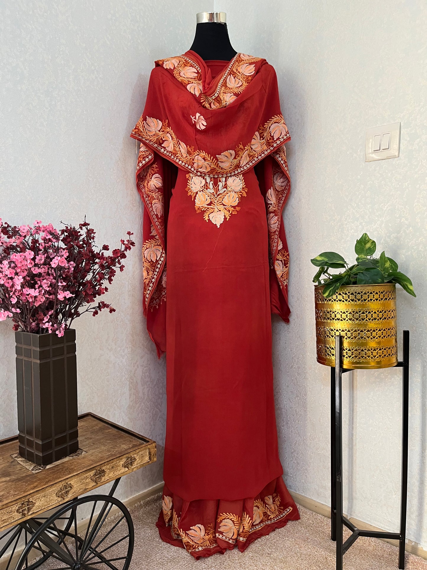 Pure Georgette Kashmiri Suit