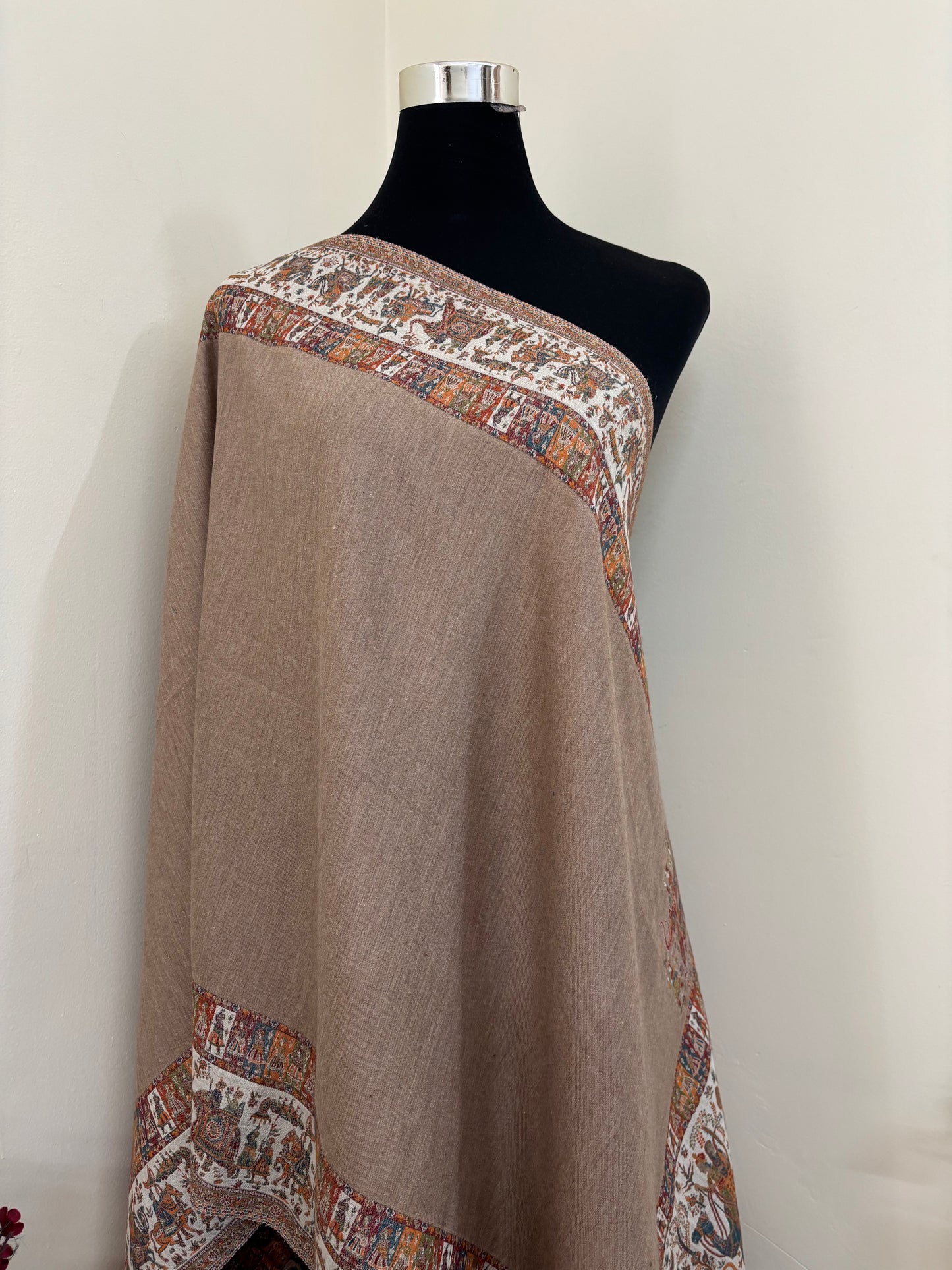 Kani Fine Semi Pashmina stole