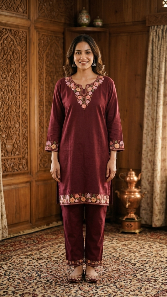 Coffee Cotton Cord Set (38)