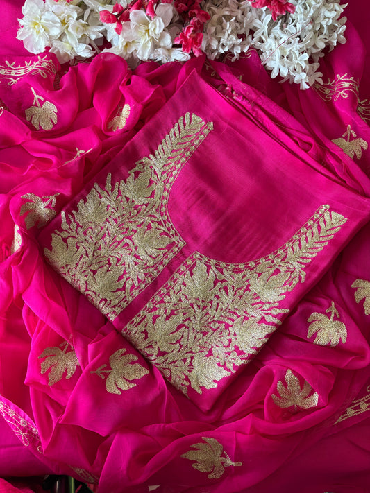 Sanam’ Silk Tilla Kashmiri Suit